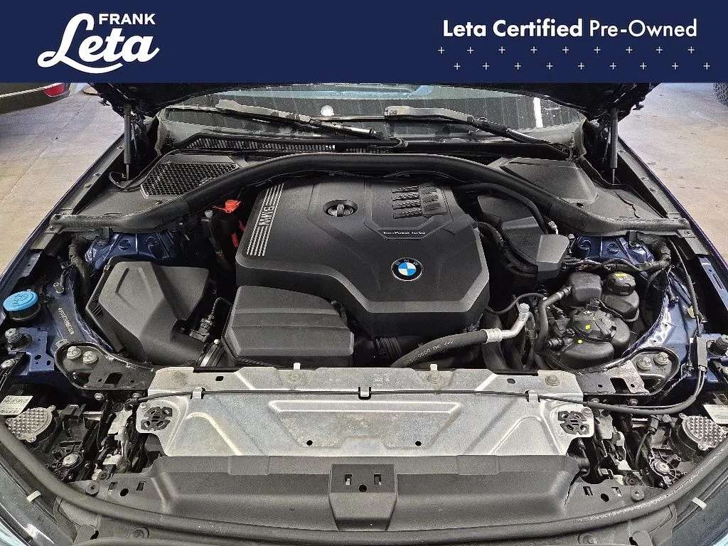Certified Used 2021 Blue BMW 330i xDrive image 25