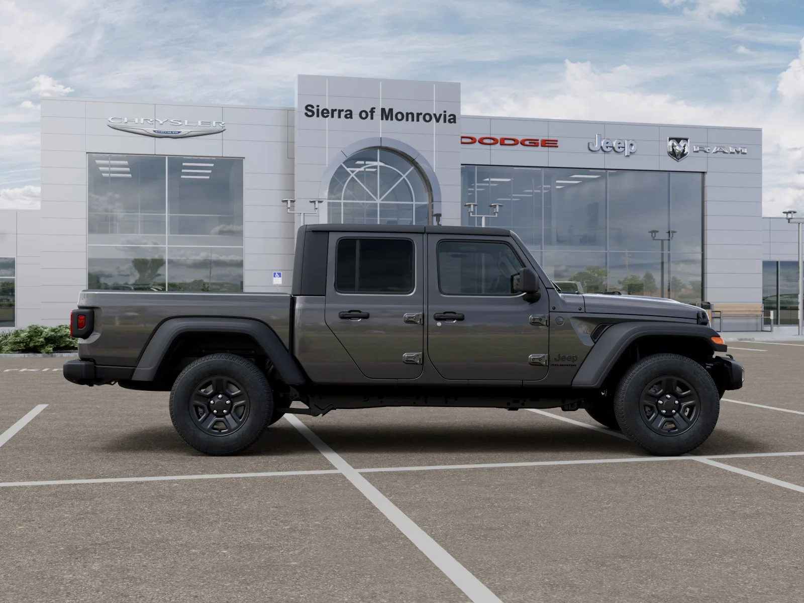 New 2026 Granite Crystal Metallic Clear-Coat Exterior Paint Jeep Sport image 47