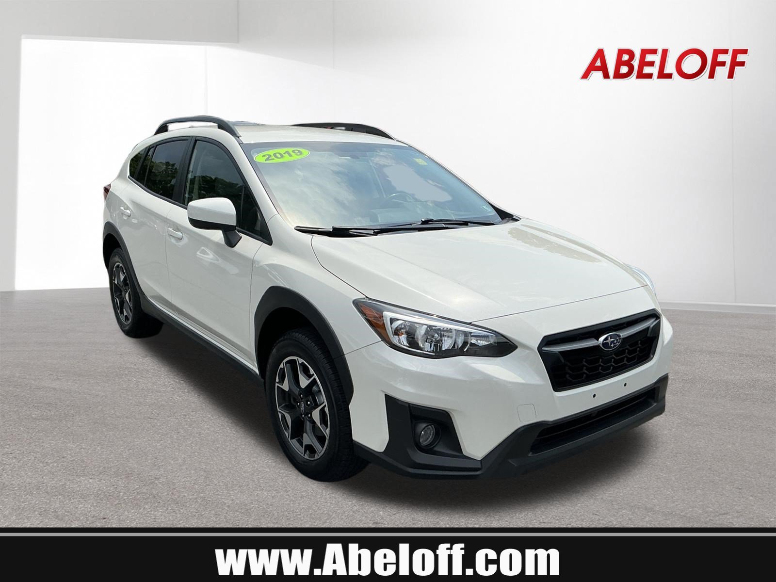 Used 2019 Crystal White Pearl Subaru Premium image 1