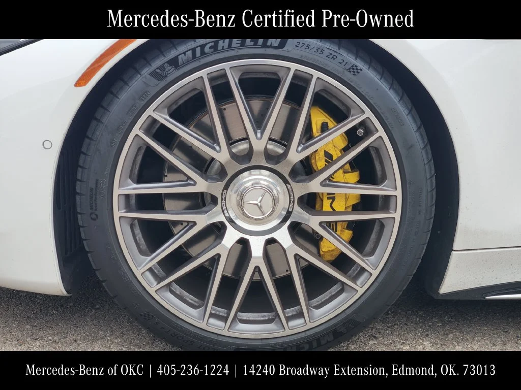 Certified Used 2022 MANUFAKTUR Moonlight White Metallic Mercedes-Benz SL 63 AMG® image 10