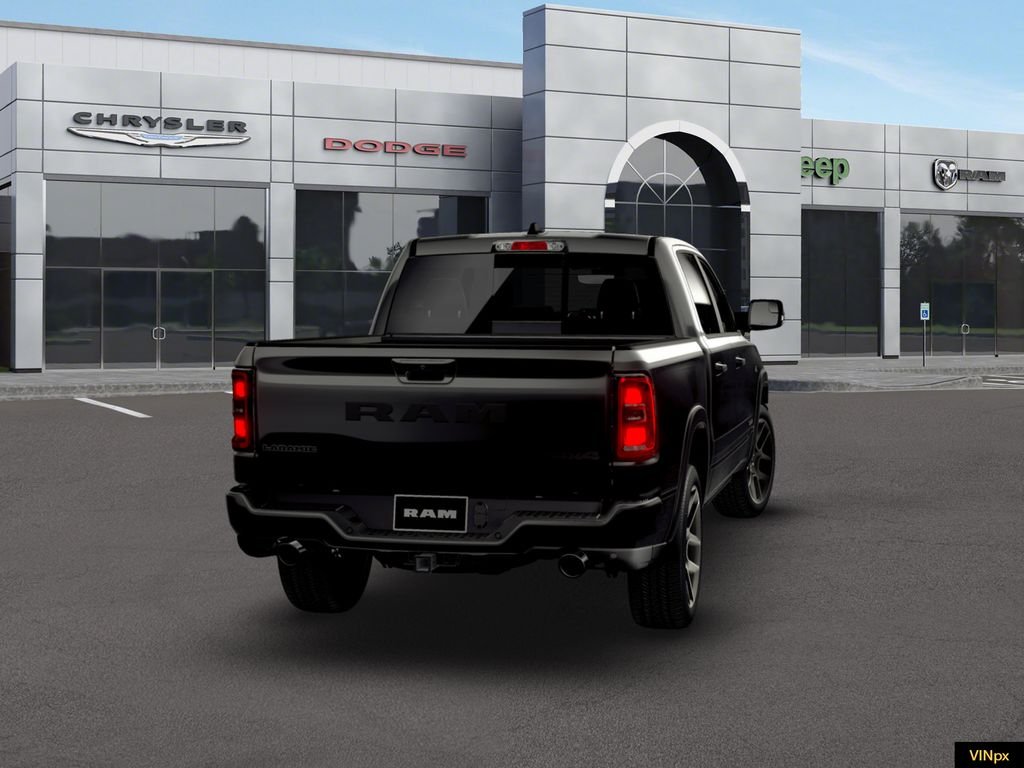 New 2026 Diamond Black Crystal Pearl-Coat Exterior Paint RAM Laramie image 14
