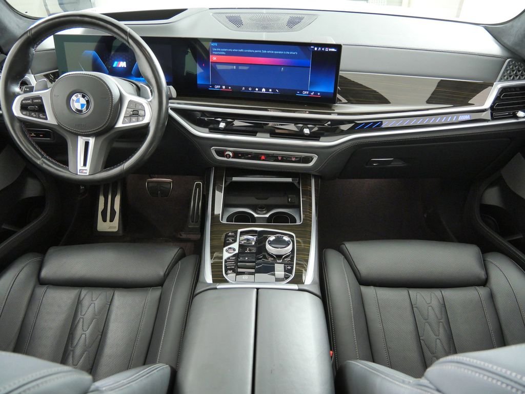 Certified Used 2024 Mineral White Metallic BMW M60i image 6