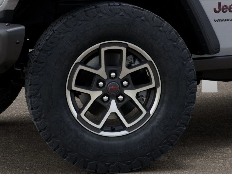 New 2026 Bright White Clear-Coat Exterior Paint Jeep Rubicon image 9