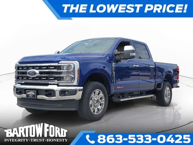 New 2026 Blue Metallic Ford Lariat image 1