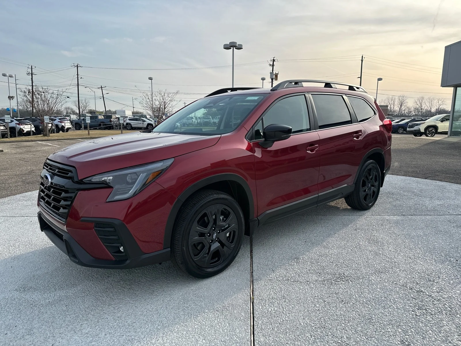 New 2026 CRIMSON RED PEARL Subaru Onyx Edition Touring 7-Passenger image 3