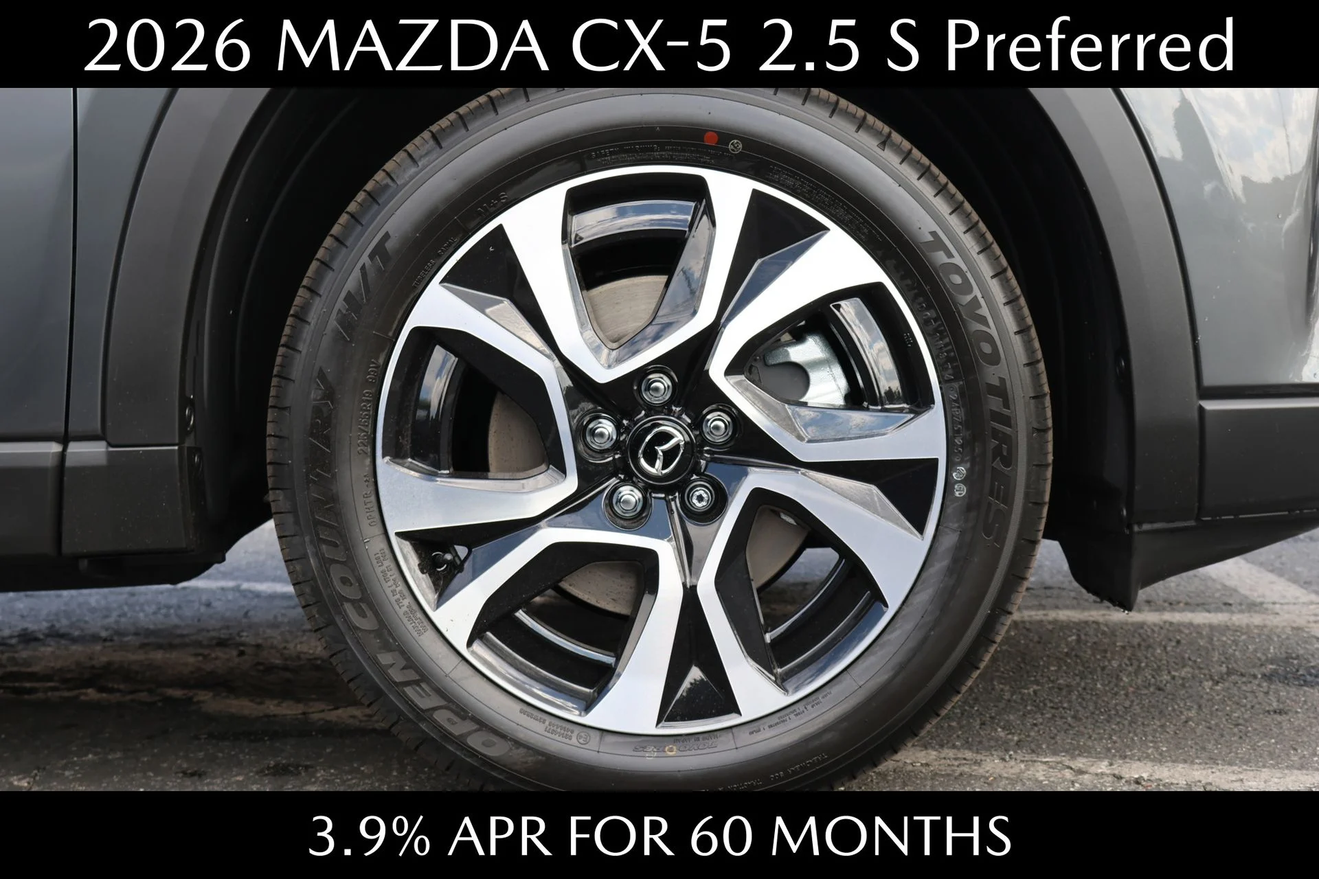 New 2026 Machine Gray Metallic Mazda 2.5 S Preferred AWD image 5