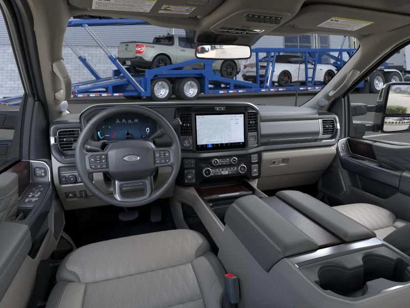 New 2026 Glacier Gray Metallic Tri-Coat Ford F-250® Platinum® image 9