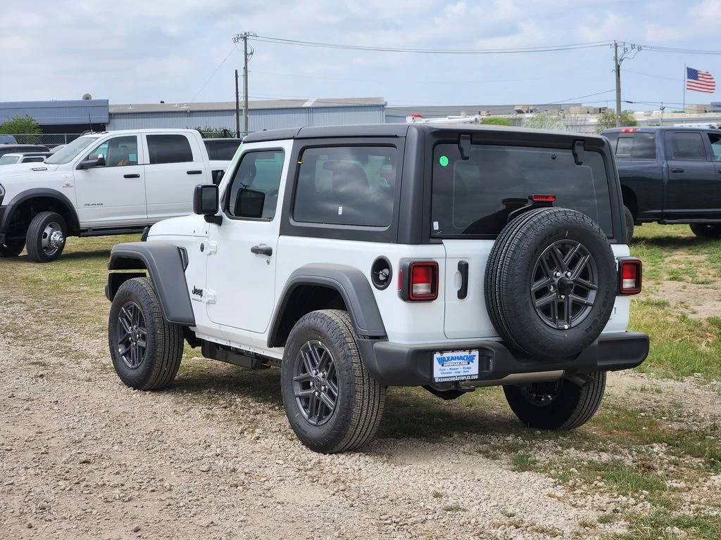 New 2026 Bright White Clear-Coat Exterior Paint Jeep Sport image 3