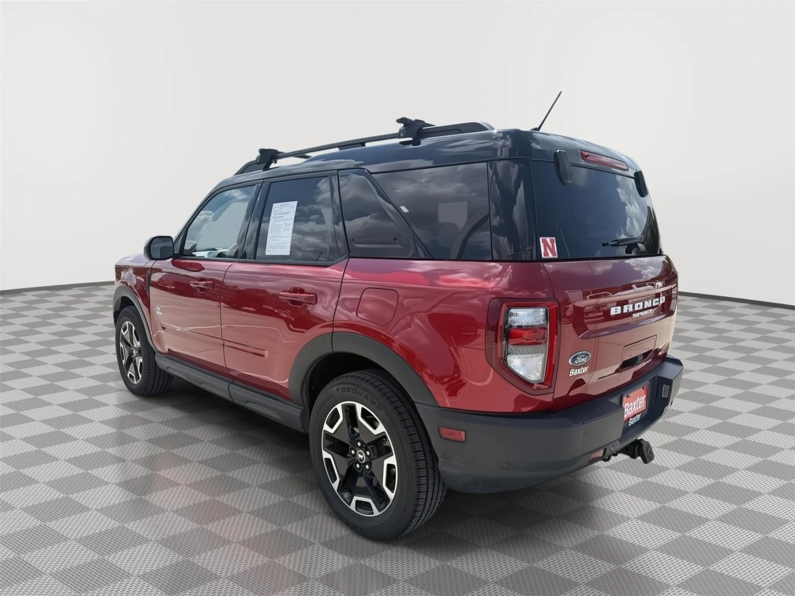 Certified Used 2021 Rapid Red Metallic Tinted Clearcoat Ford Outer Banks image 3
