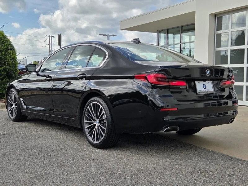 Used 2023 Jet Black BMW 530I SEDAN image 3
