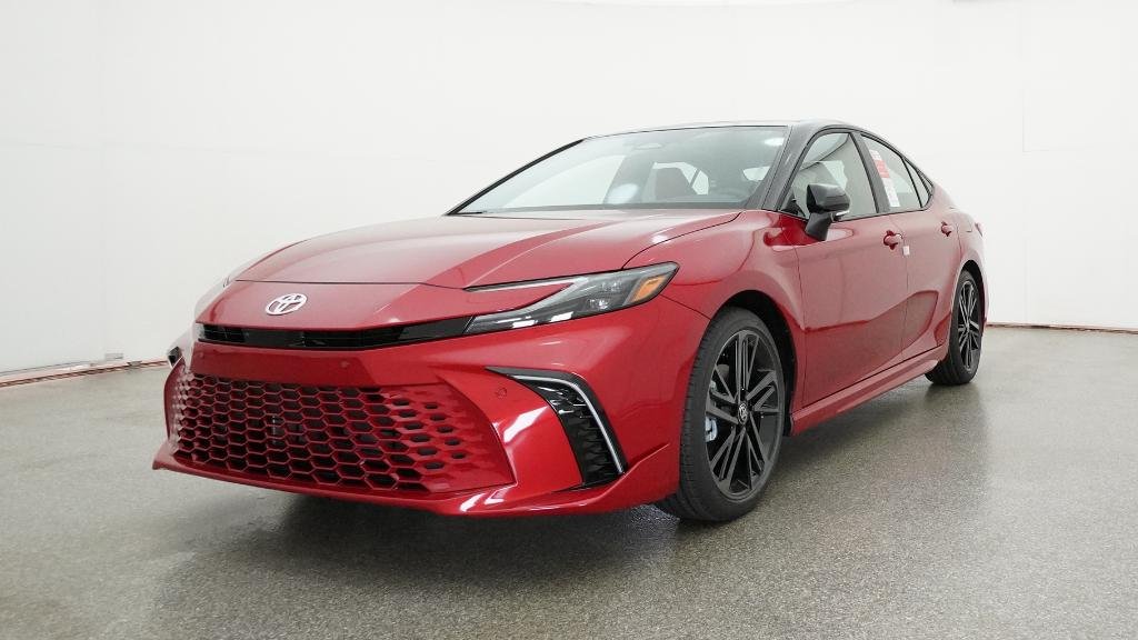 New 2026 Supersonic Red with Midnight Black Metallic roof Toyota XSE image 29