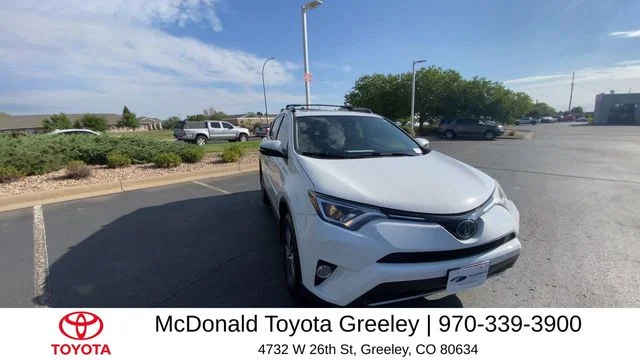 Used 2017 White Toyota XLE image 2