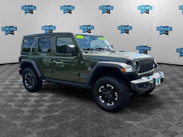 Certified Used 2024 Green Jeep Rubicon 4xe image 8