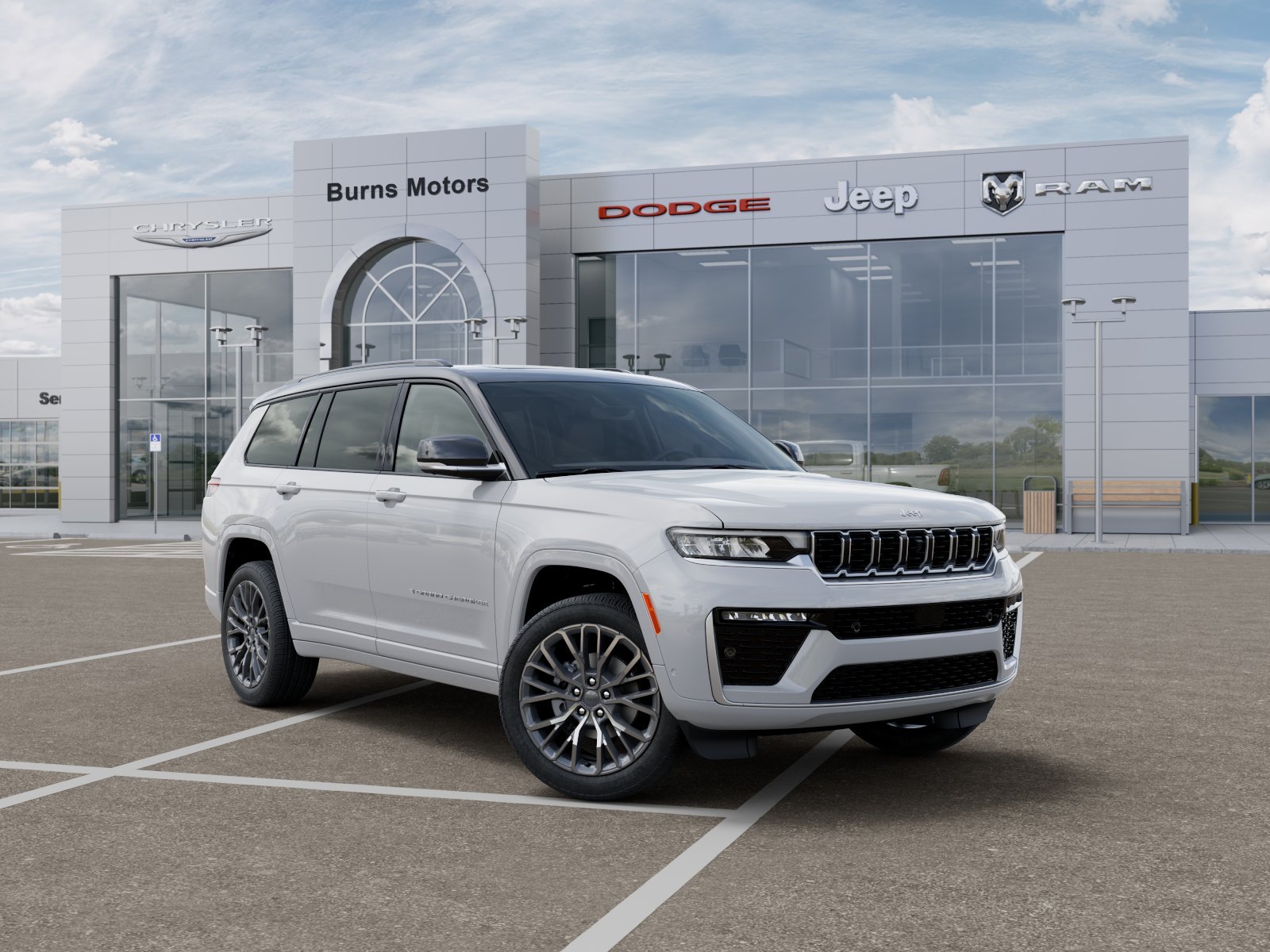 New 2026 Bright White Clear-Coat Exterior Paint Jeep Summit image 31