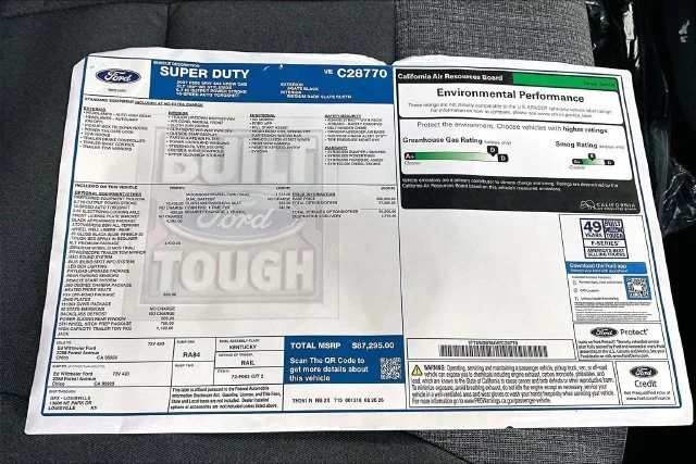 New 2027 Agate Black Metallic Ford F-250® XLT image 14