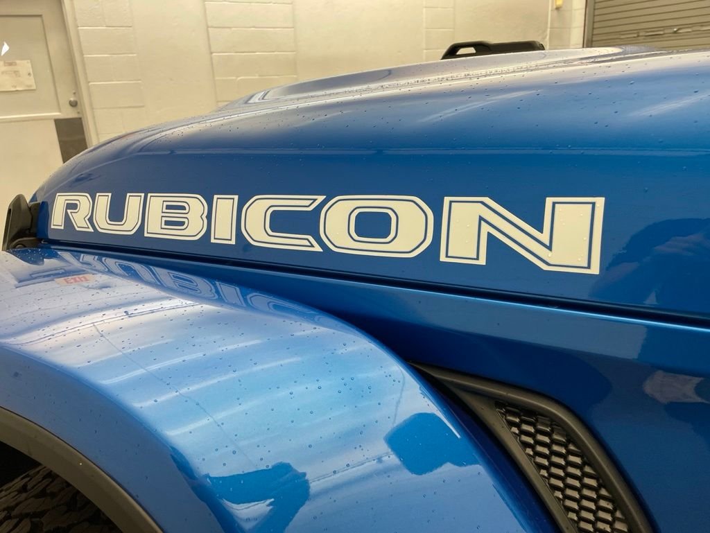 New 2026 Hydro Blue Pearl-Coat Exterior Paint Jeep Rubicon image 12
