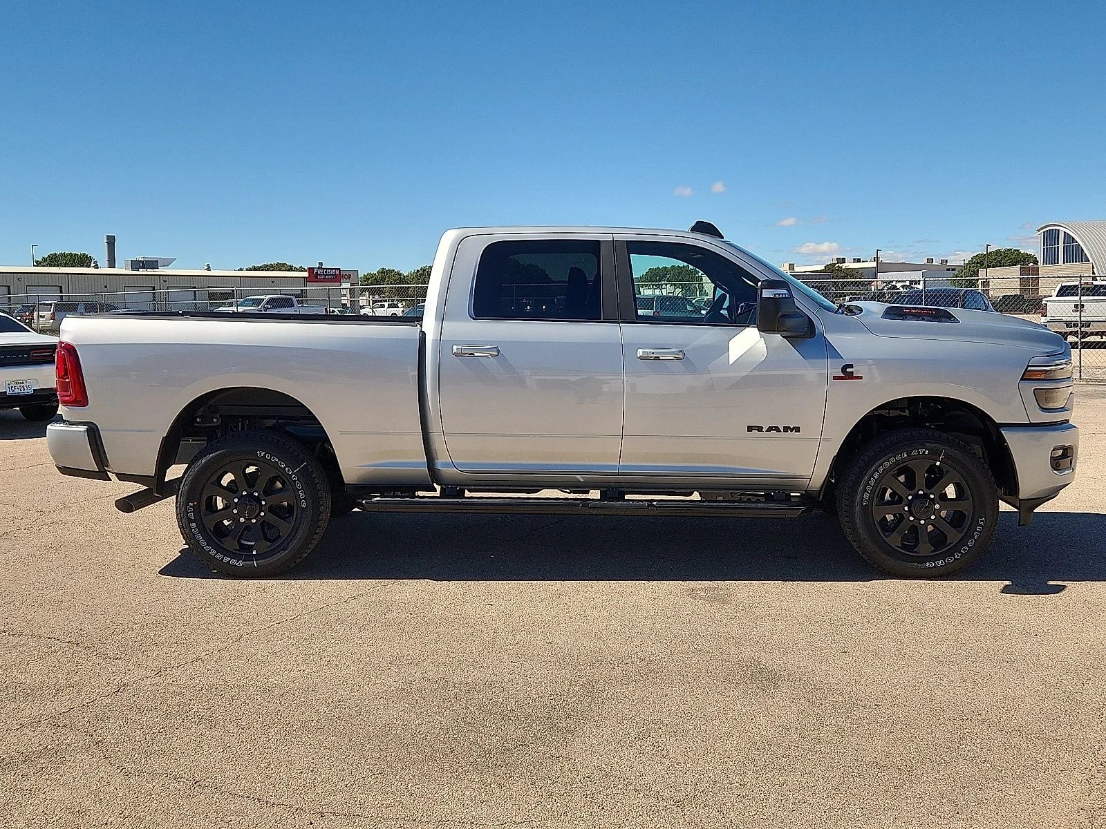New 2027 Silver-Zynith  Paint Ram LARAMIE CREW CAB 4X4 6