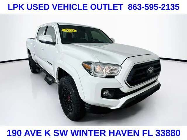 Certified Used 2022 White Toyota SR5 image 1