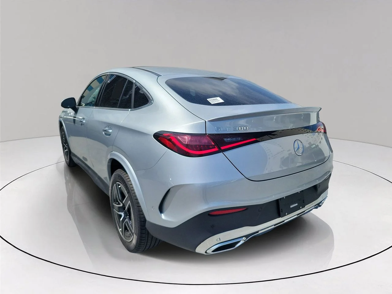 New 2026 Silver Mercedes-Benz GLC 300 Coupe image 4