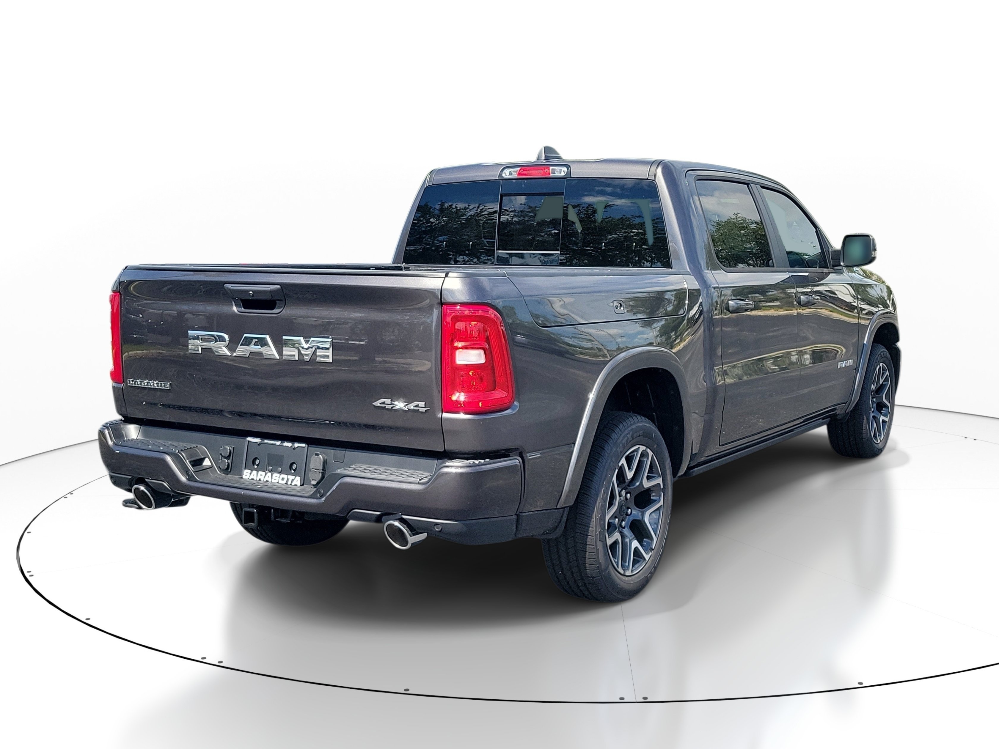 New 2027 Granite Crystal Metallic Clear-Coat Exterior Paint RAM Laramie image 6