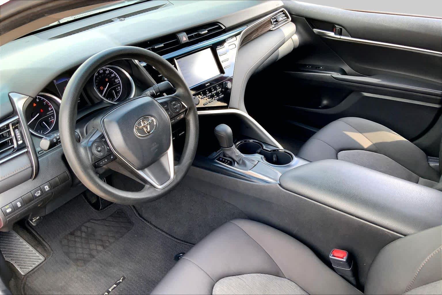 Certified Used 2020 Ruby Flare Pearl Toyota LE image 18