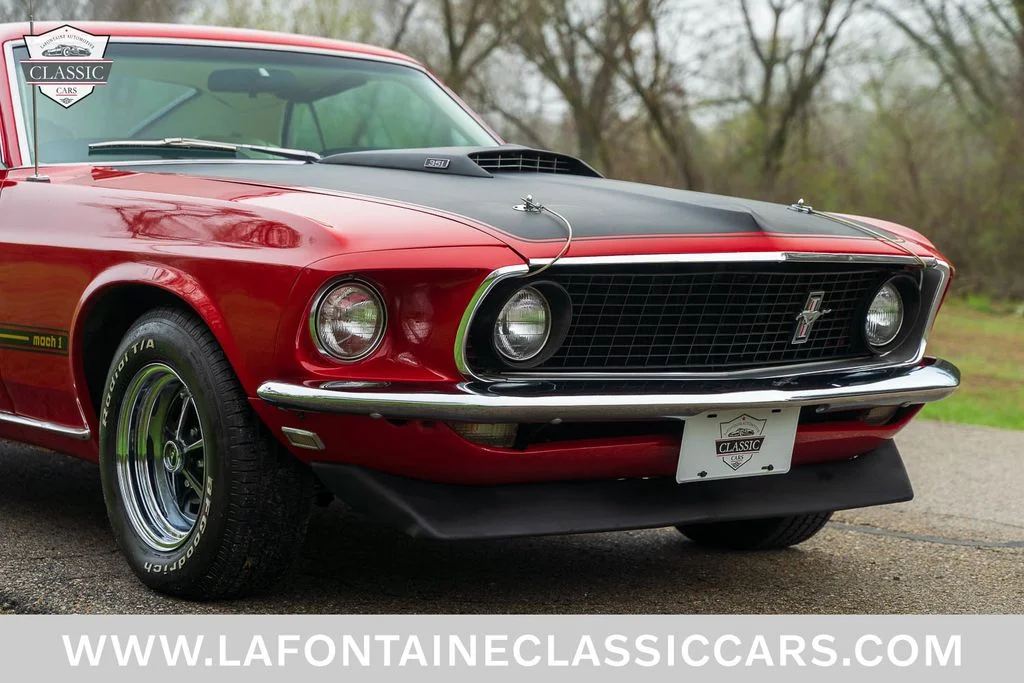 Used 1969 Red Ford Mach 1 image 13