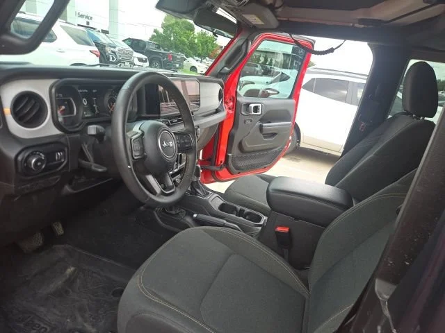 Used 2024 Red Jeep 2-Door Sport S 4x4 image 5