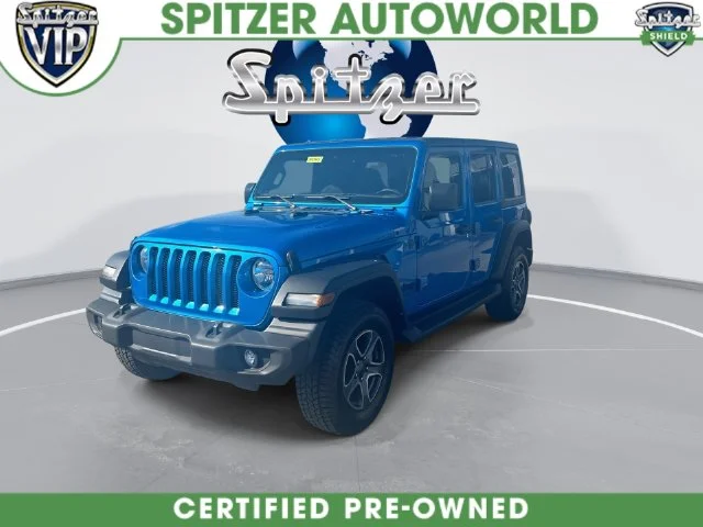 Certified Used 2023 Blue Jeep Sport S image 6