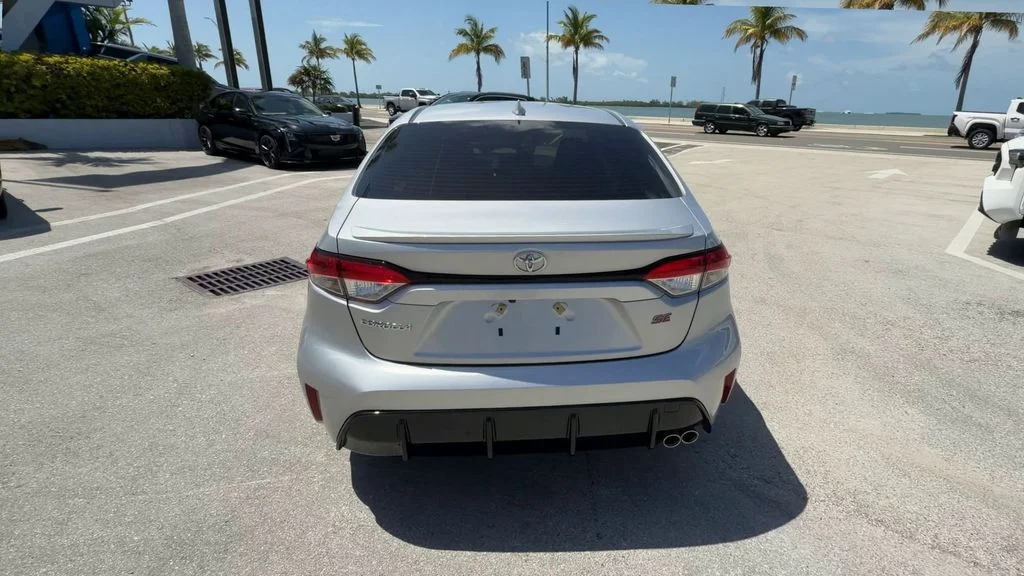 Used 2023 Classic Silver Metallic Toyota SE image 7
