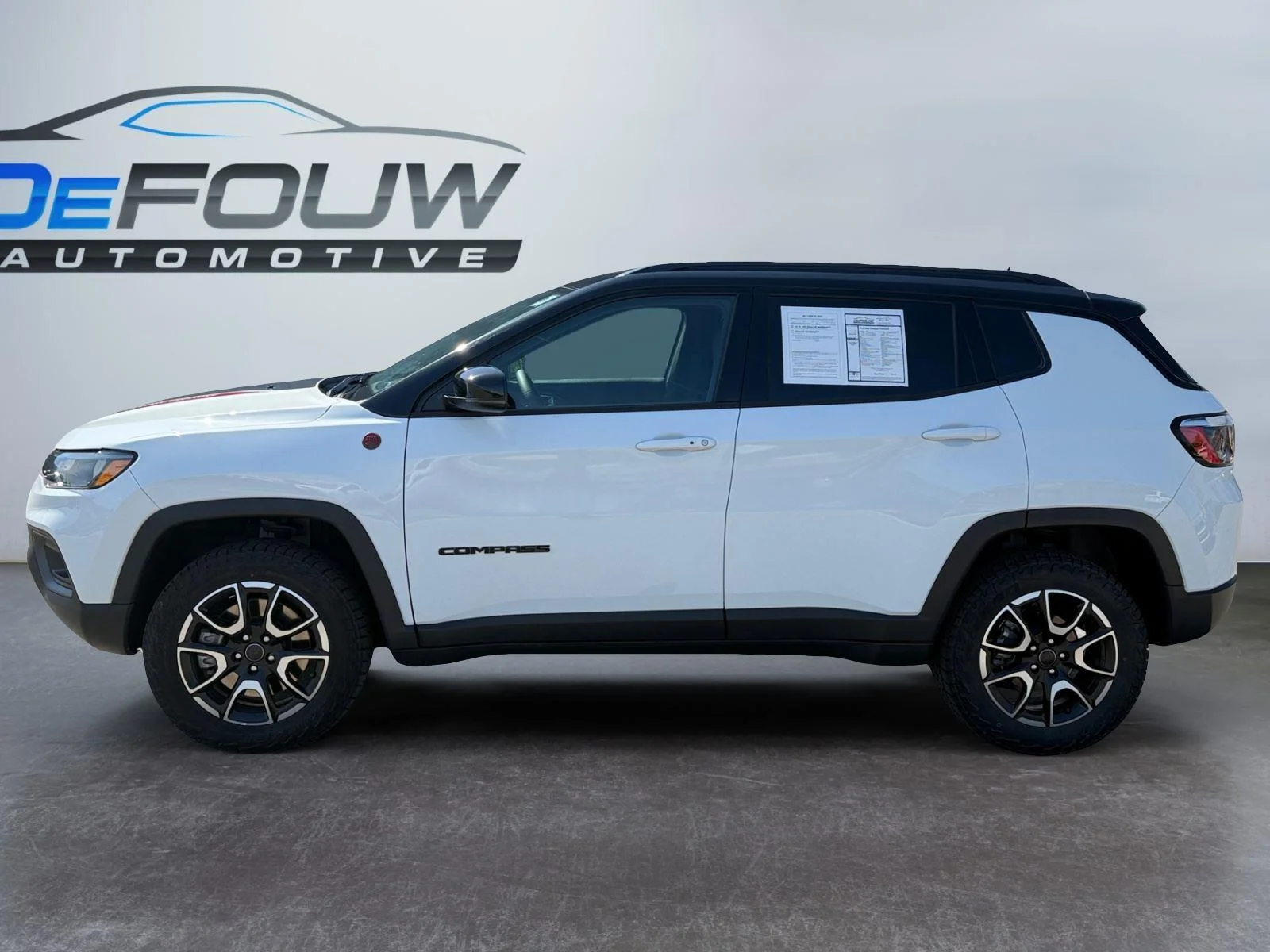 Used 2025 Bright White Clearcoat Jeep Trailhawk image 6
