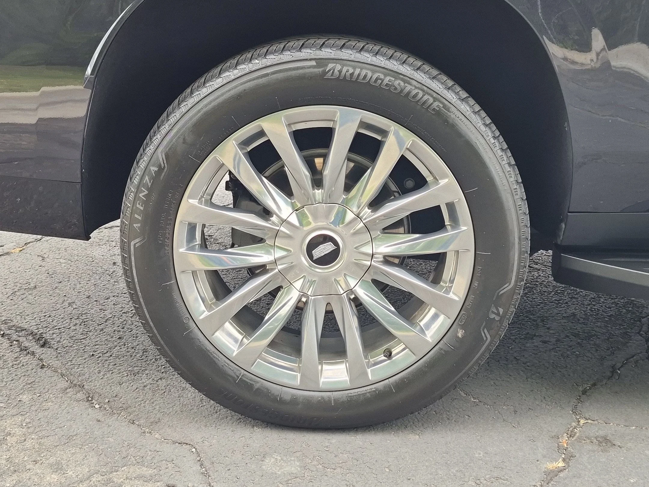 Used 2022 Galactic Gray Metallic Cadillac Premium Luxury image 13