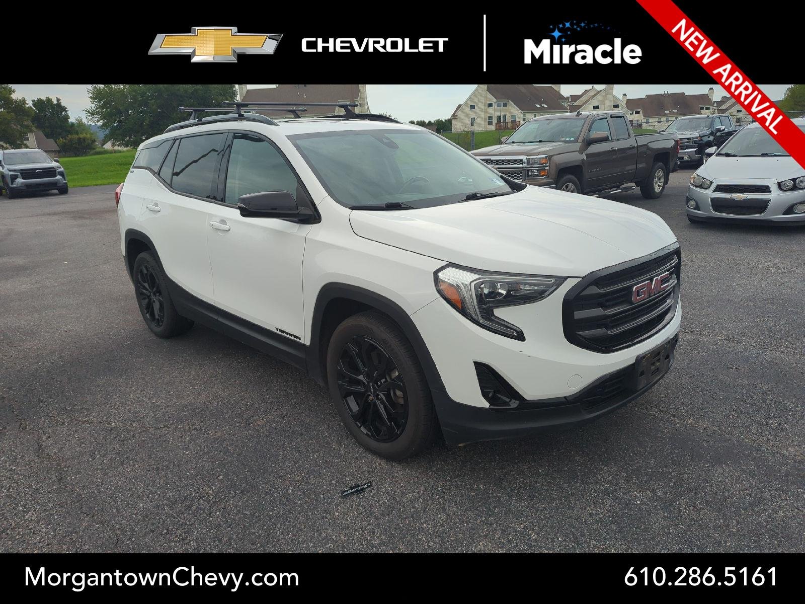 Used 2020 Summit White GMC SLT image 1