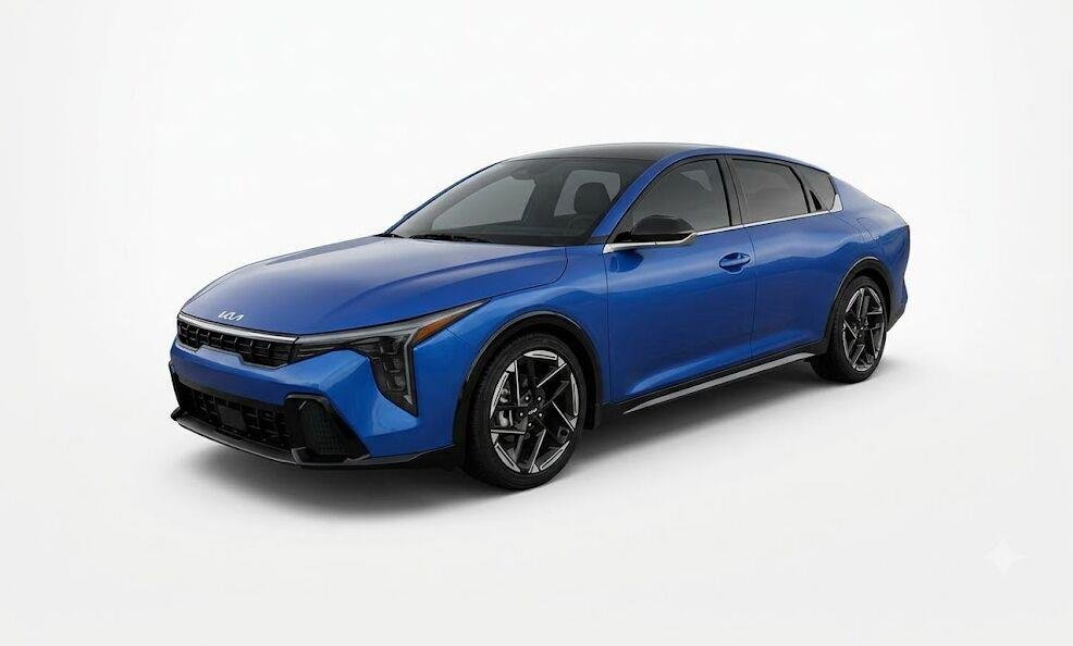 Used 2025 Wave Blue Kia GT-Line image 1