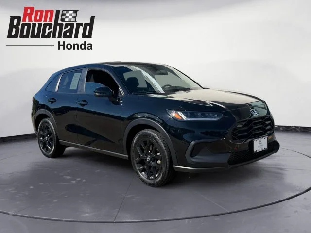 Certified Used 2025 Black Honda Sport image 1