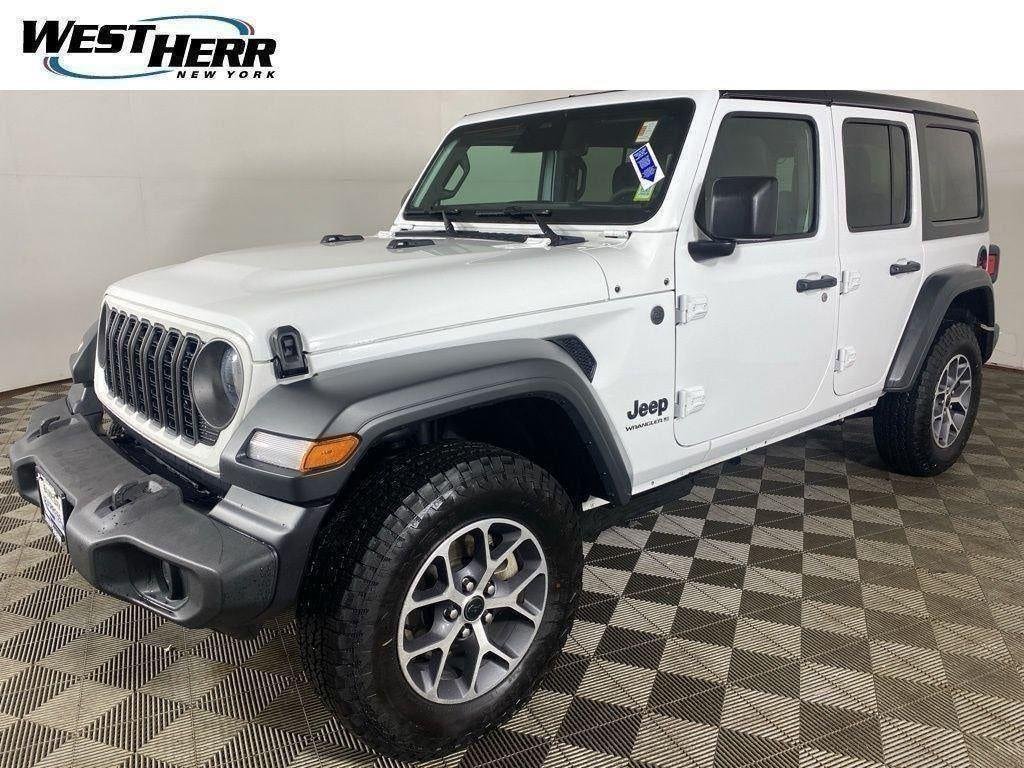 Used 2026 Bright White Clearcoat Jeep Sport S image 50