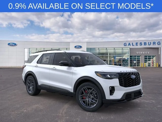 New 2026 Star White Metallic Tri-Coat Ford ST-Line image 7