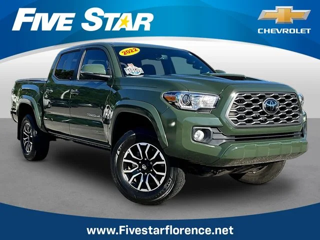 Used 2022 Green Toyota TRD Sport image 1
