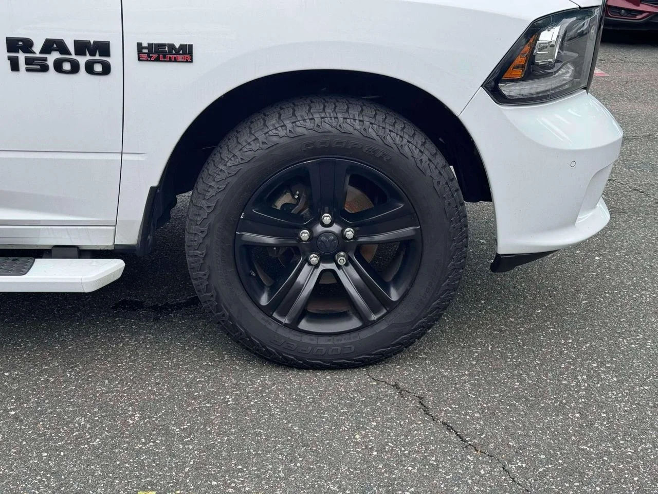Used 2018 Bright White Clearcoat RAM Night Crew Cab 4x4 57