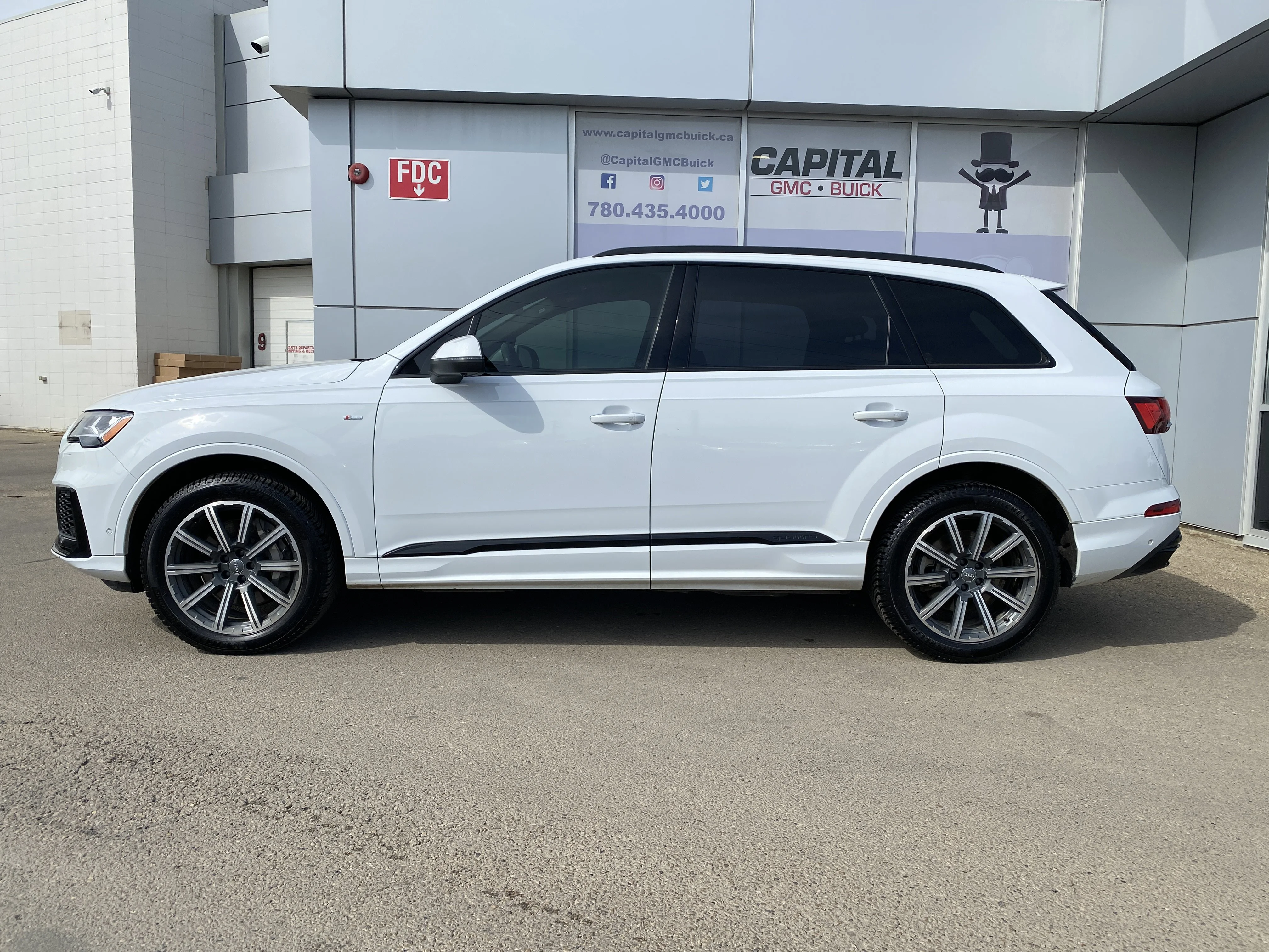 Certified Used 2021 White Audi Progressiv 55 TFSI quattro * PANORAMIC SUNROOF * RADAR CRUISE * DIGITAL DASH image 2