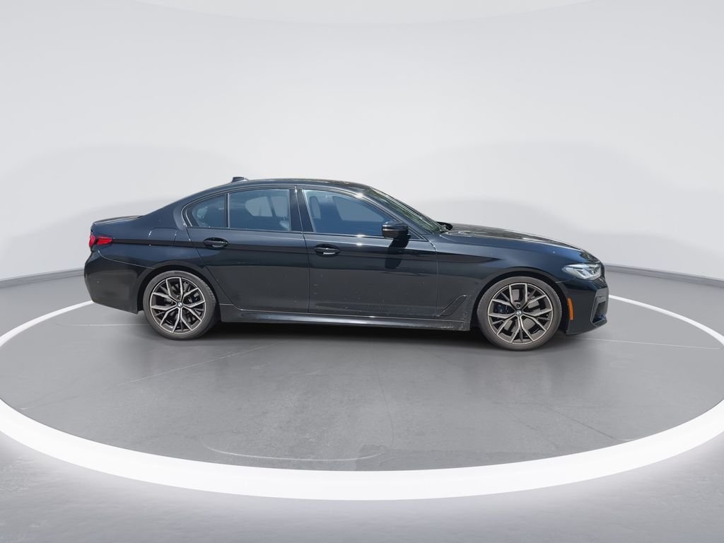 Certified Used 2023 Black Sapphire Metallic BMW M550i xDrive image 9