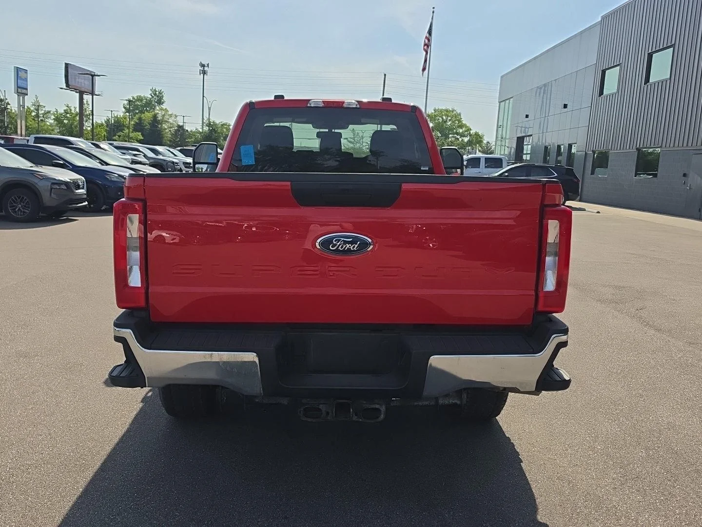 Used 2023 Race Red Ford XLT image 4