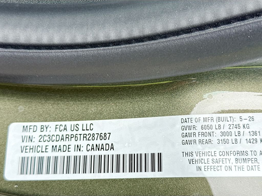 New 2026 Green Machine Exterior Paint Dodge Scat Pack image 13