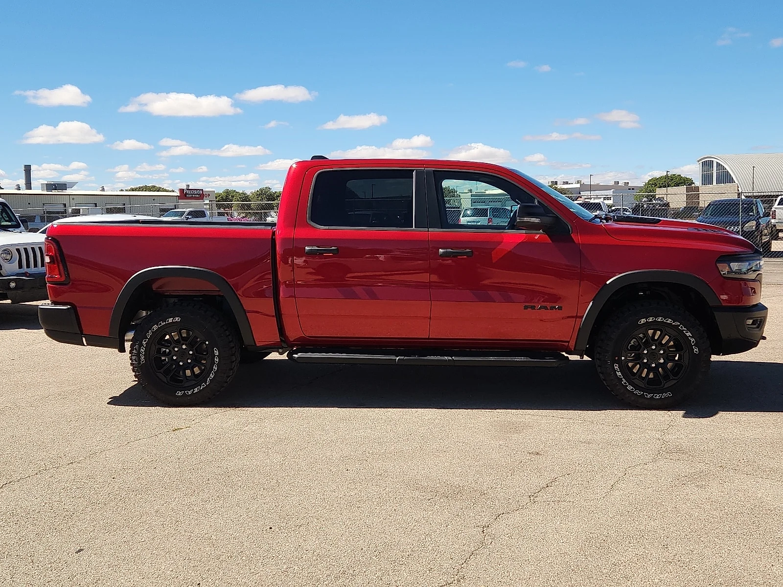 New 2027 Molten Red Pearl-Coat  Paint Ram REBEL CREW CAB 4X4 5