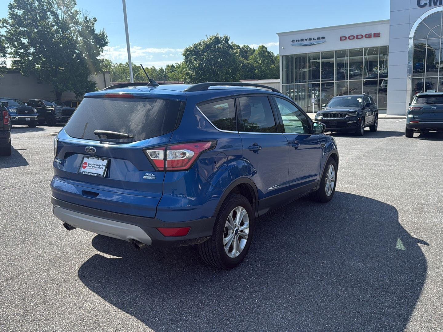 Used 2018 Ford Escape SEL with VIN 1FMCU9HD1JUA82341 for sale in Lynchburg, VA