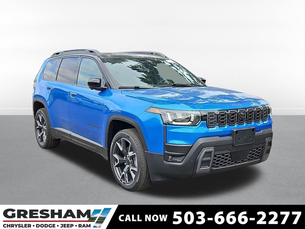 New 2026 Hydro Blue Pearl-Coat Exterior Paint Jeep Overland image 1