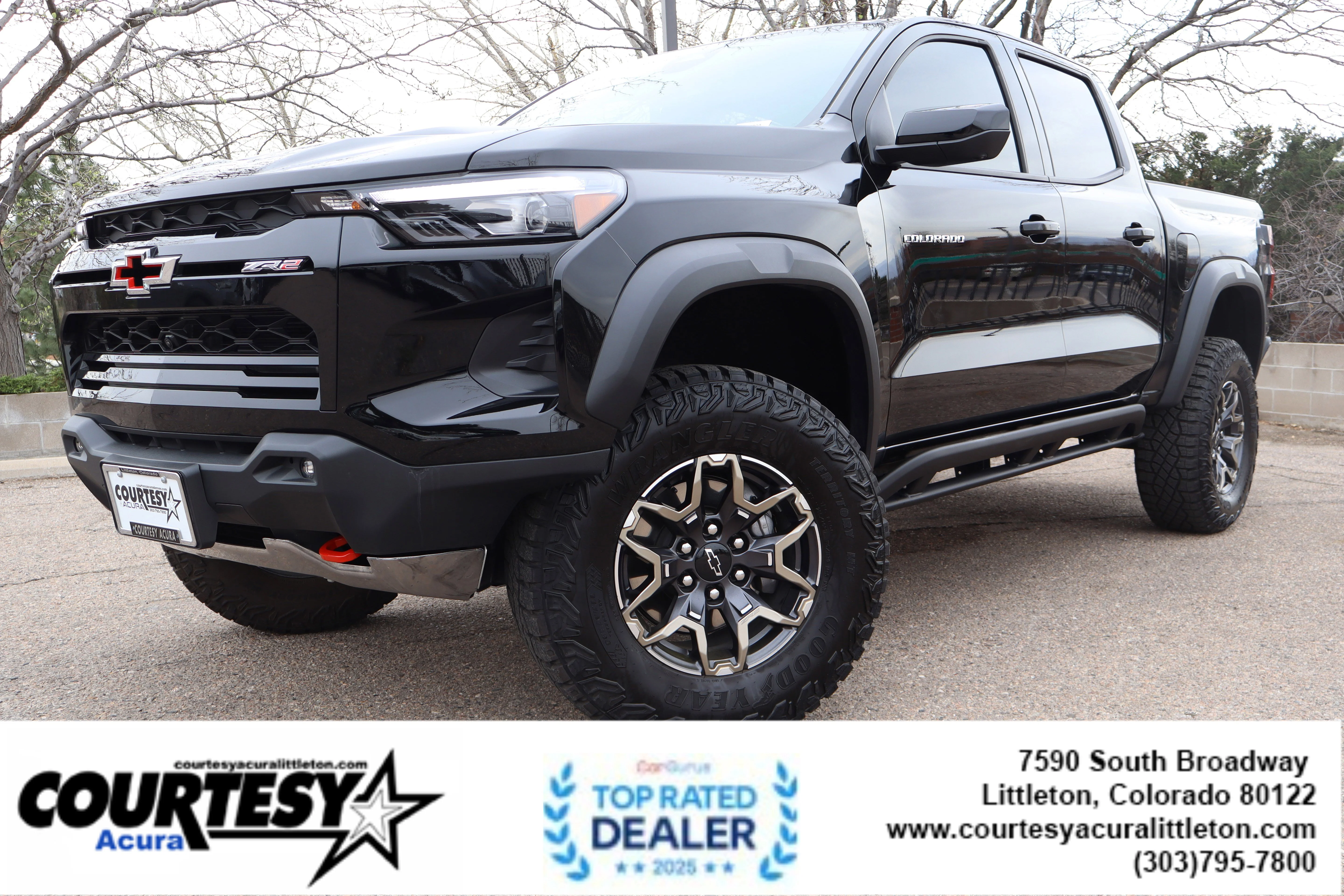 Used 2025 Black Chevrolet 4WD ZR2 image 1