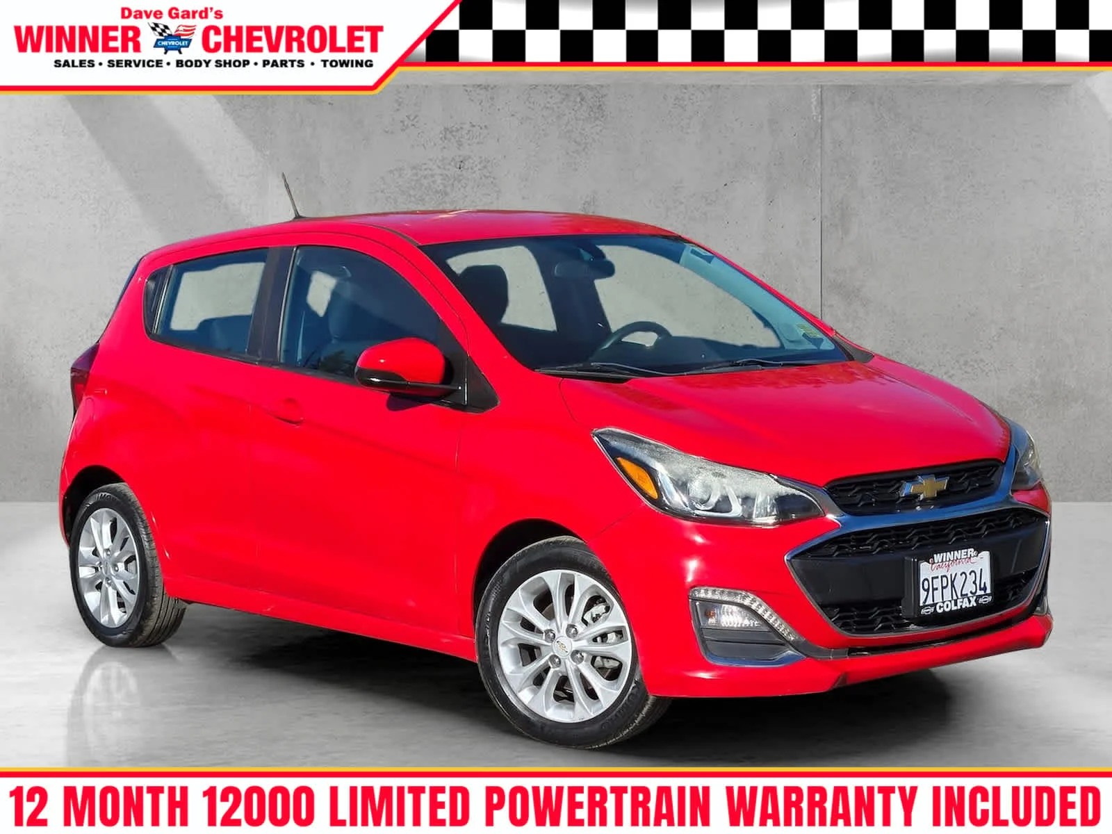 Used 2020 RED HOT Chevrolet LT image 1