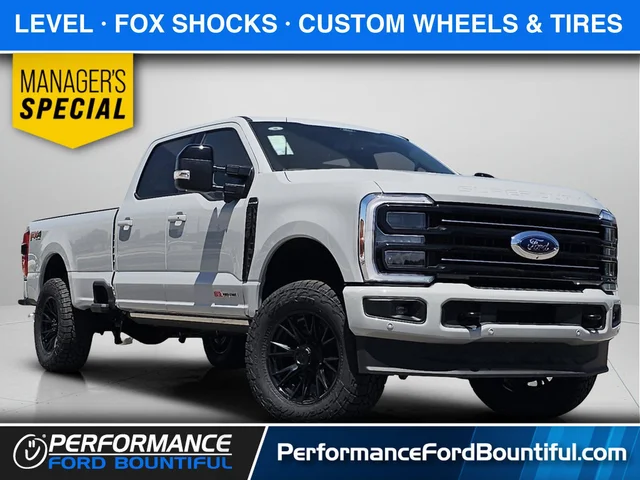 2026 Ford Super Duty F-350 SRW Platinum