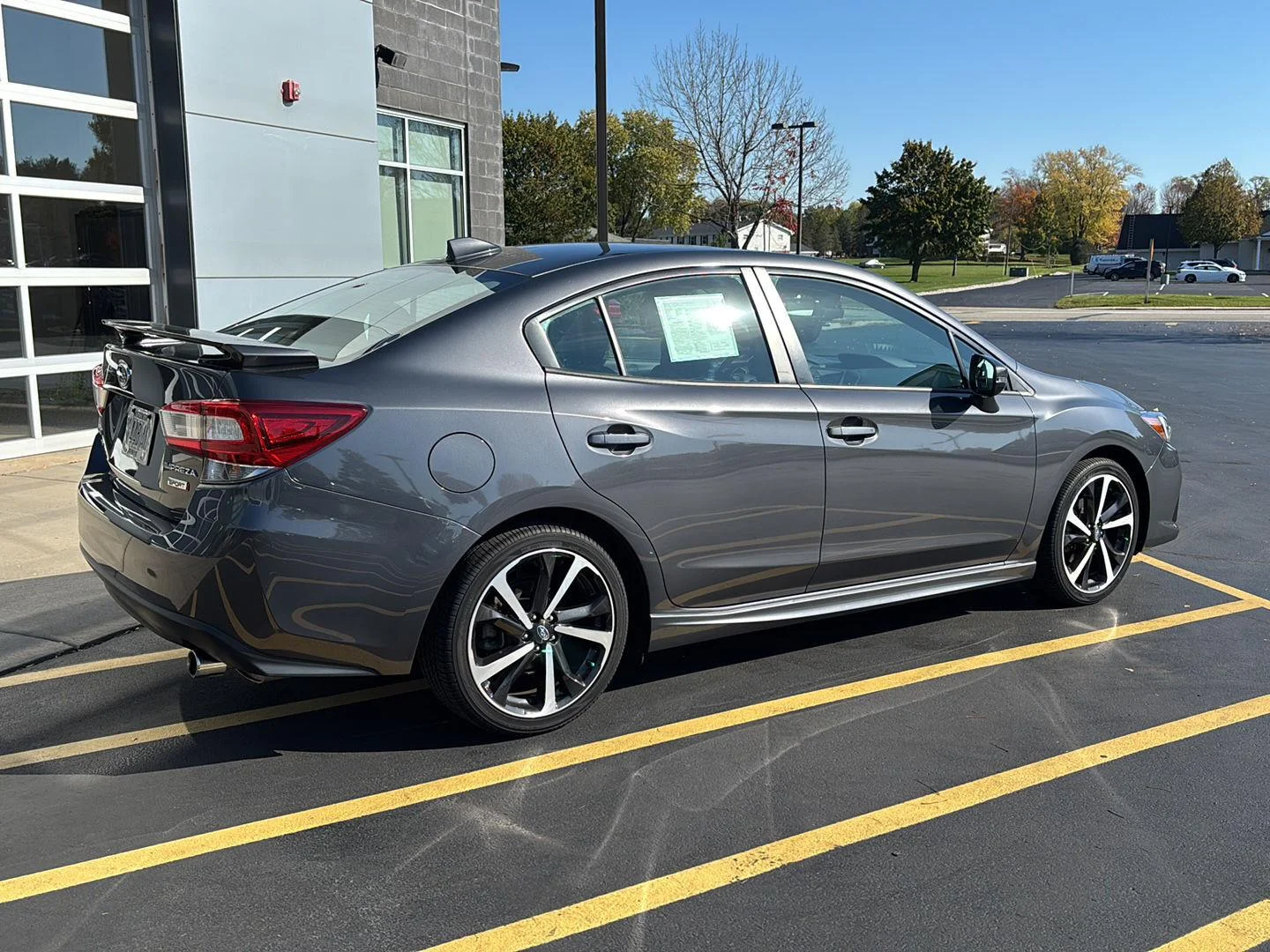 Certified Used 2023 Magnetite Gray Metallic Subaru Sport image 6