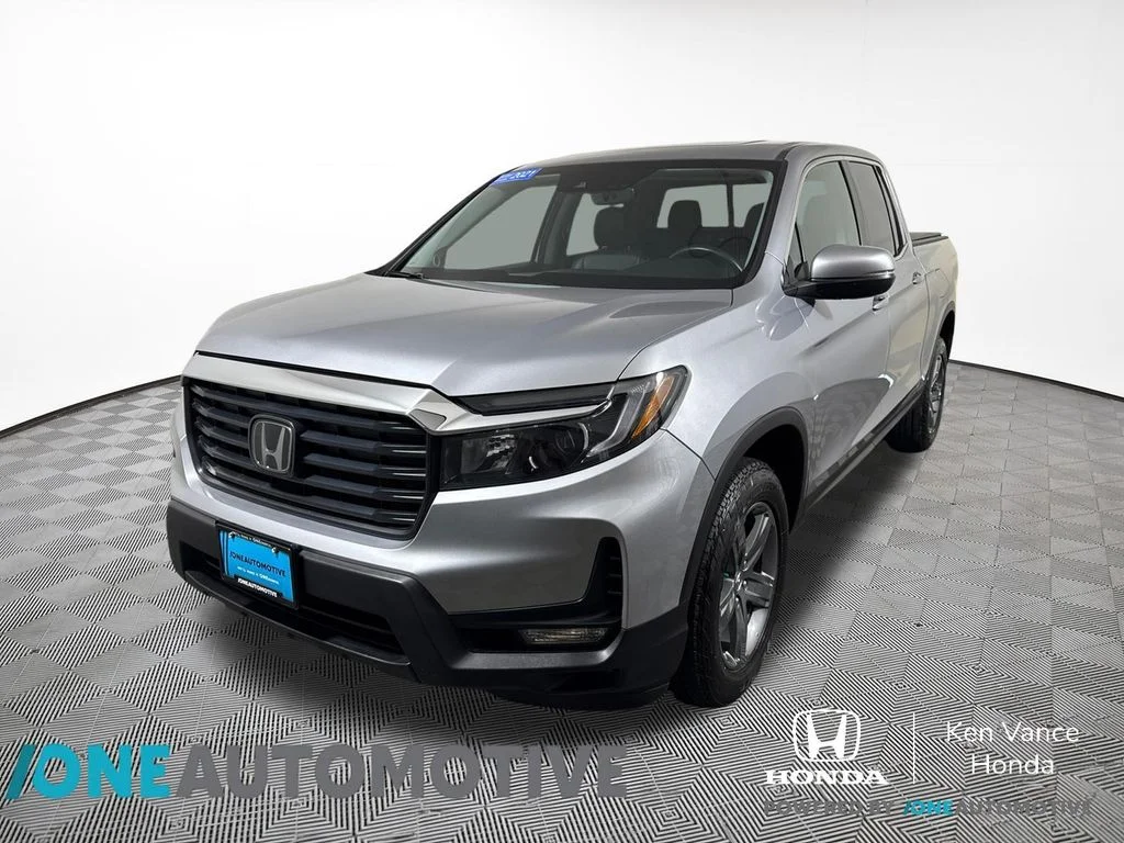 Certified Used 2021 Lunar Silver Metallic Honda AWD RTL image 1